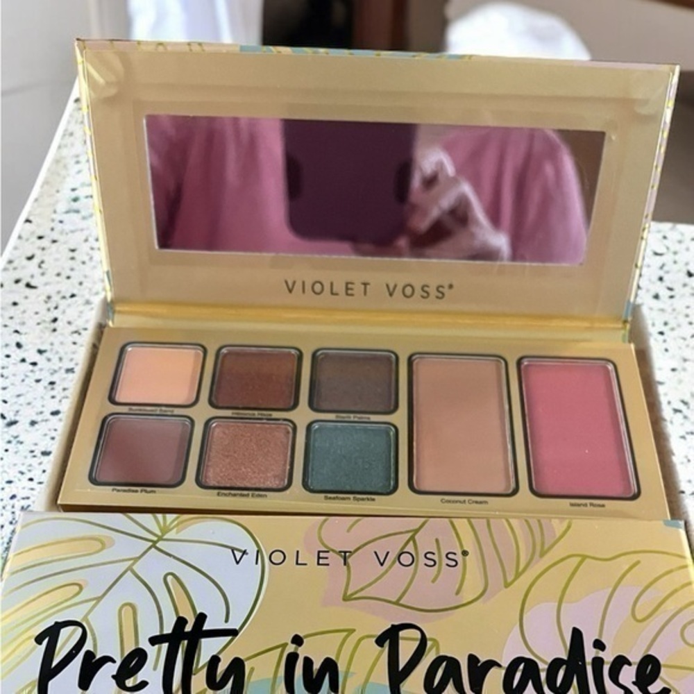 🆕 VIOLET VOSS Pretty in Paradise All in One Face & Eye Shadow Palette